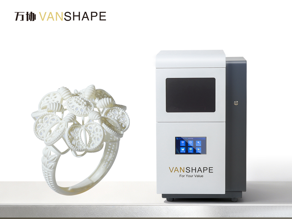 white wax 3D printer